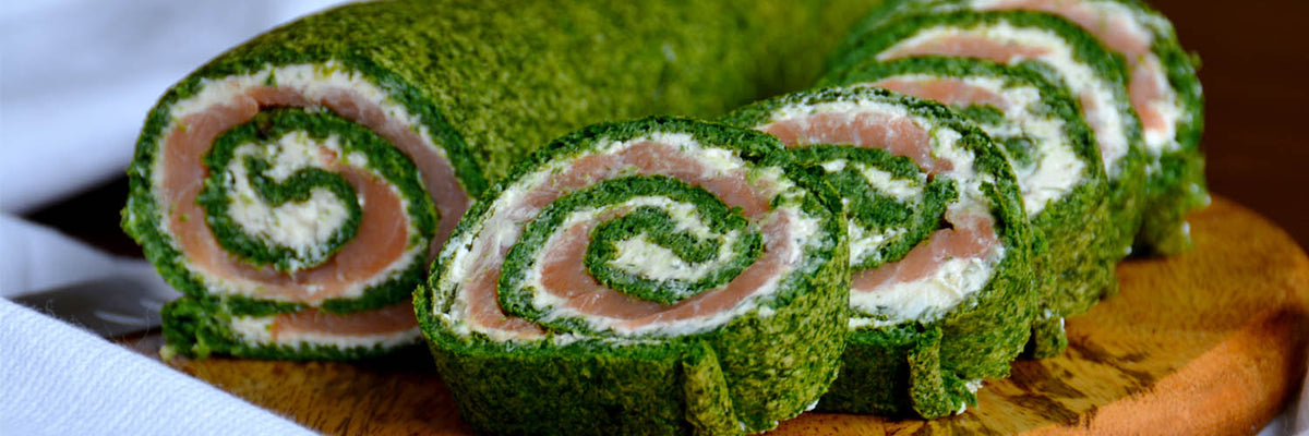 Lachs-Spinatrolle 1500x500