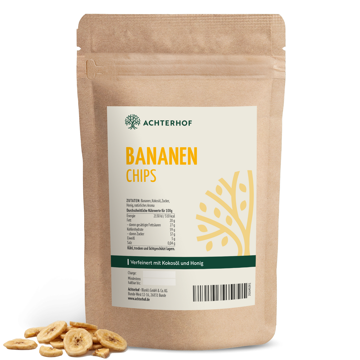 Bananenchips (500g)
