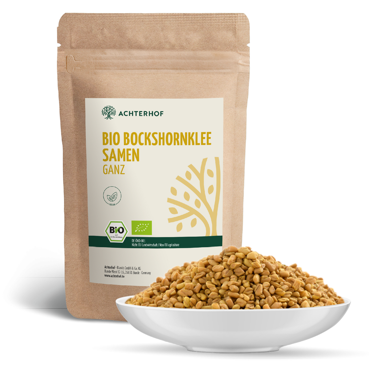 Bockshornkleesamen ganz Bio (1000g)