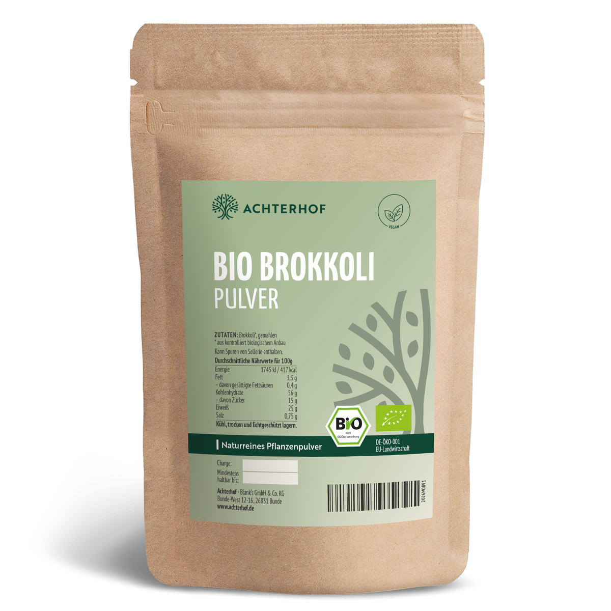 Brokkoli Pulver Bio (500g)