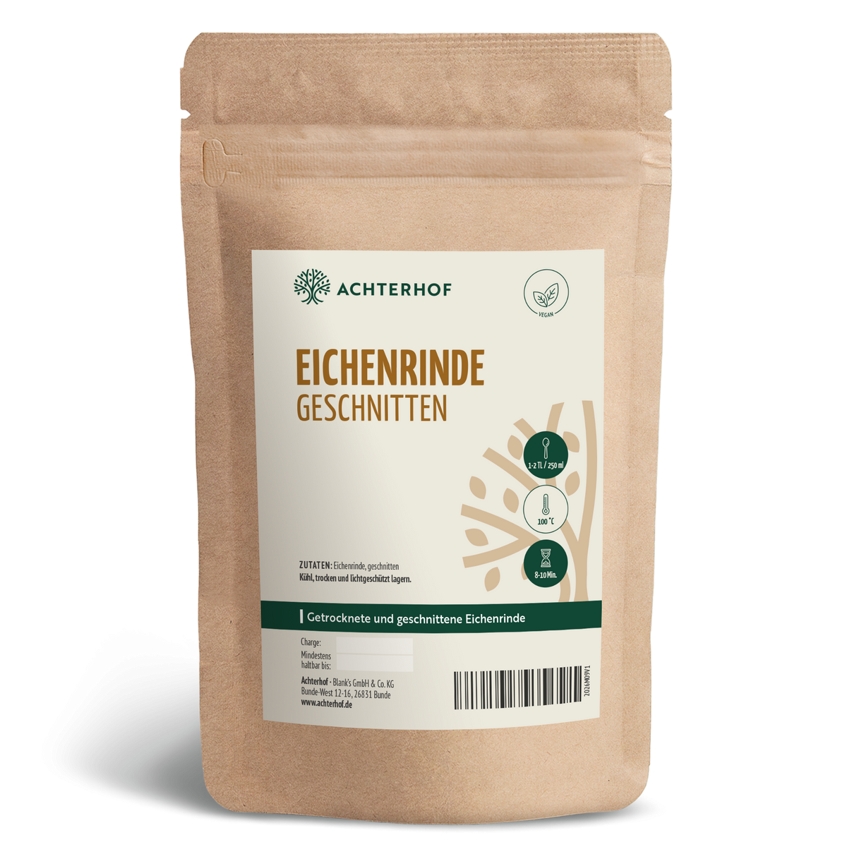 Eichenrinde geschnitten (250g)