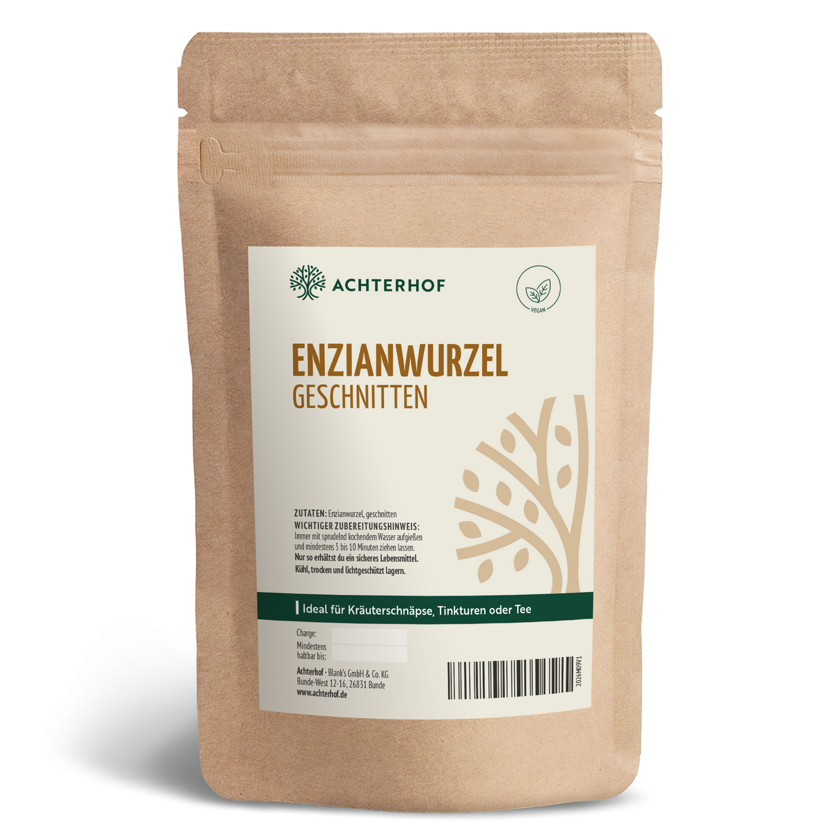 Enzianwurzel geschnitten (250g)