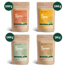 Goldene Milch Mischung 4er Bio Set – Maxi