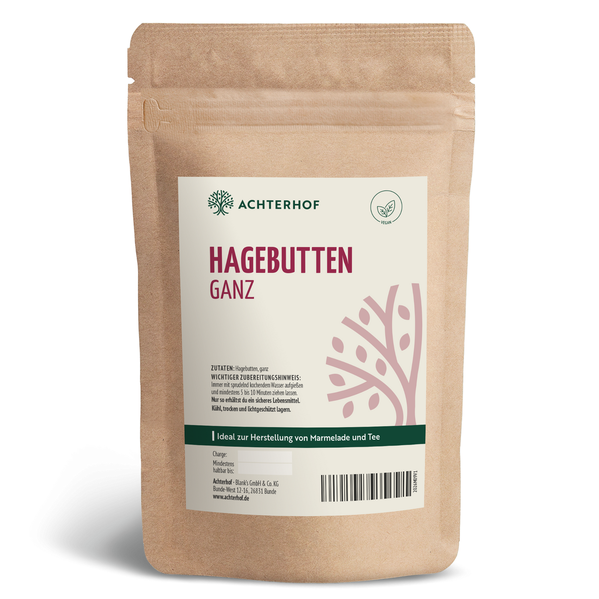 Hagebutten ganz (3000g)
