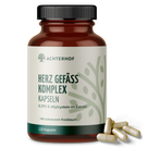 Herz Gefäß Komplex mit schwarzem Knoblauch (120 Kapseln)