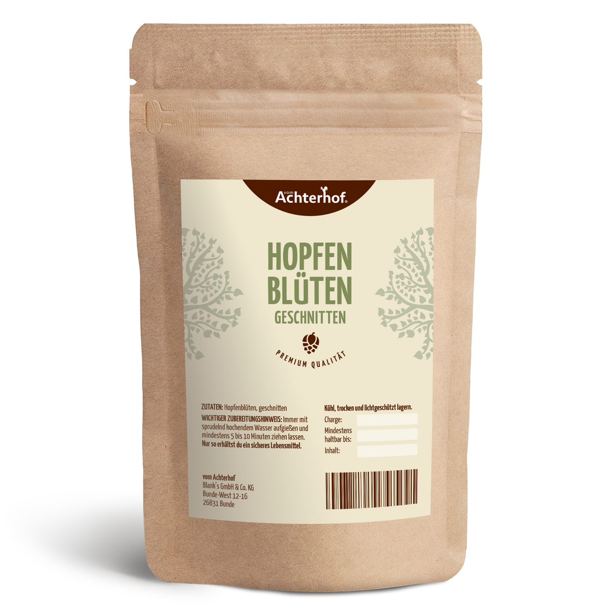 Hopfenblüten geschnitten (250g)