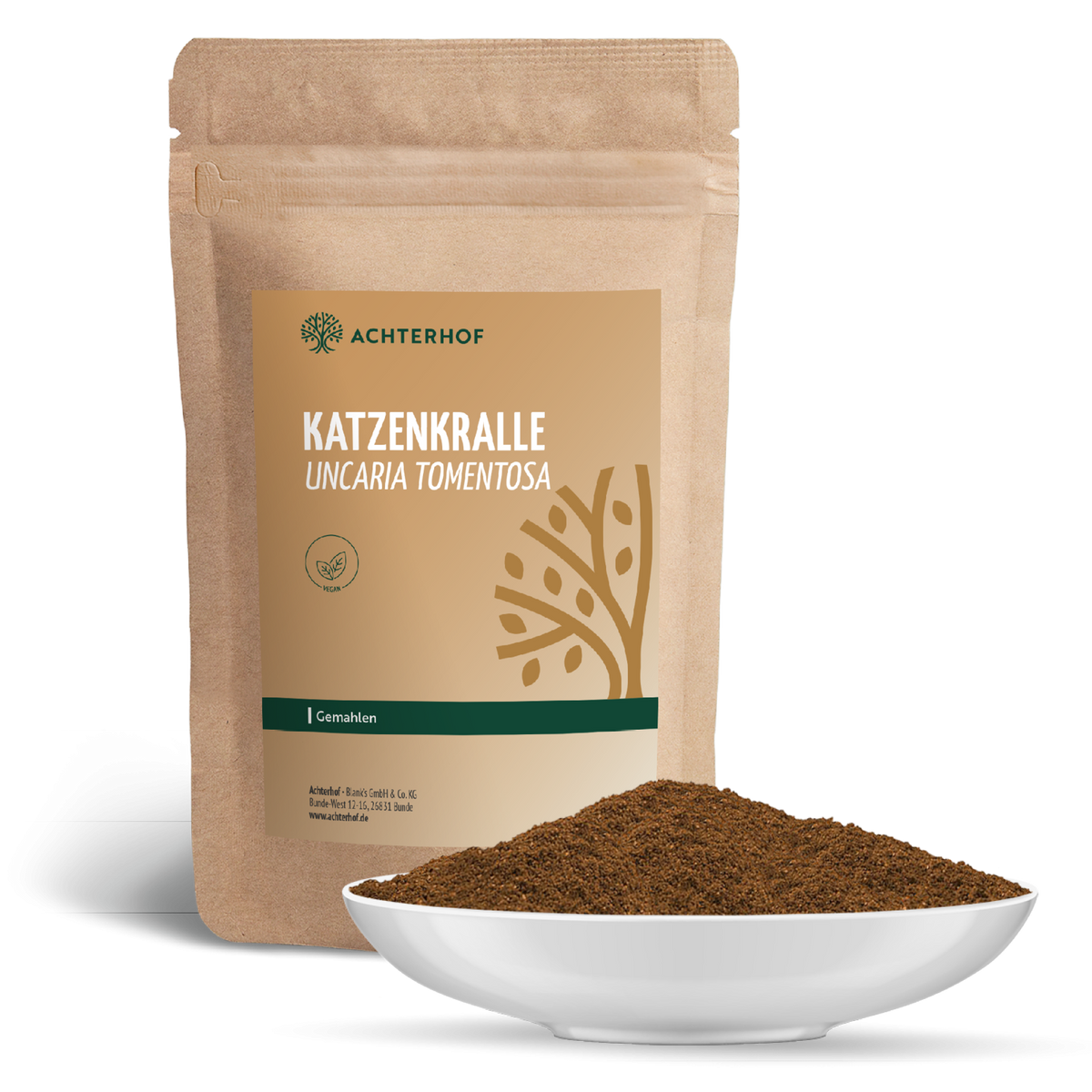 Katzenkralle (Uncaria Tomentosa) gemahlen (500g)