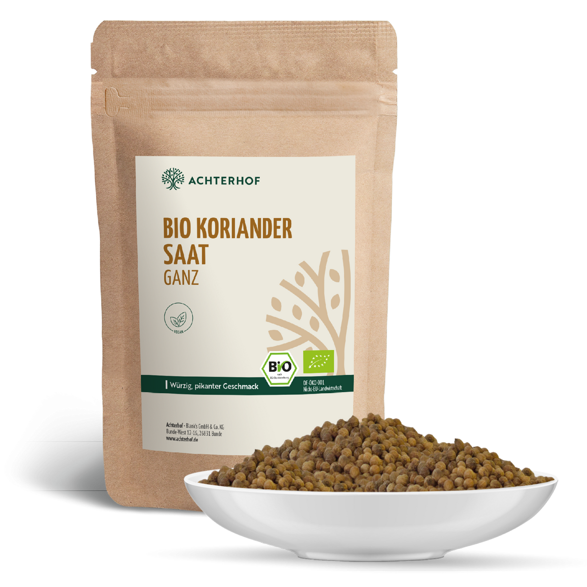 Koriandersaat ganz Bio (250g)