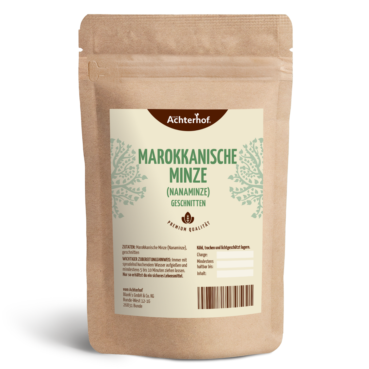 Marokkanische Minze geschnitten (100g)