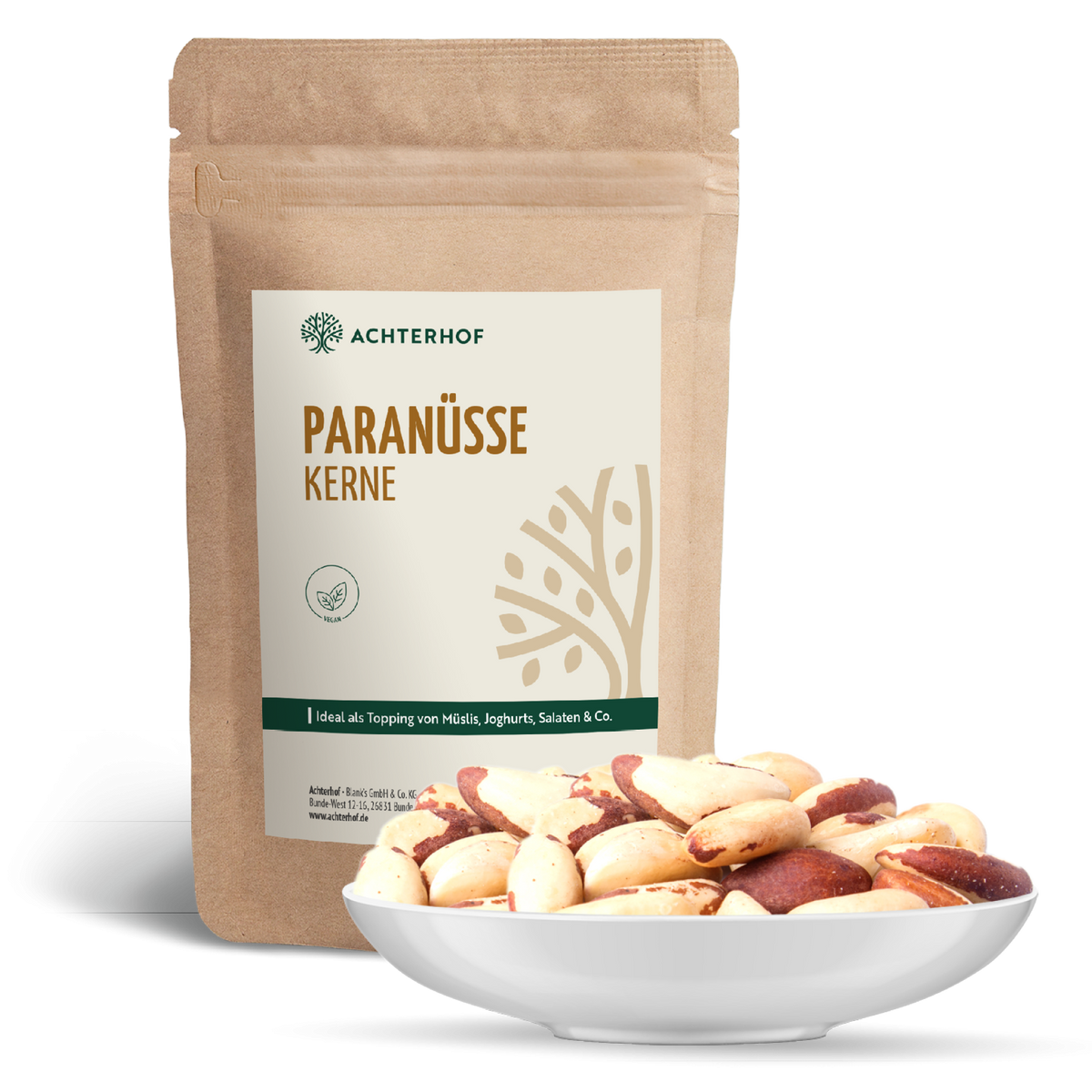 Paranusskerne ganz (100g)