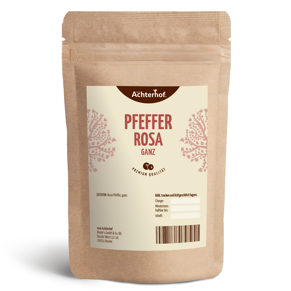 Pfeffer rosa ganz (250g)