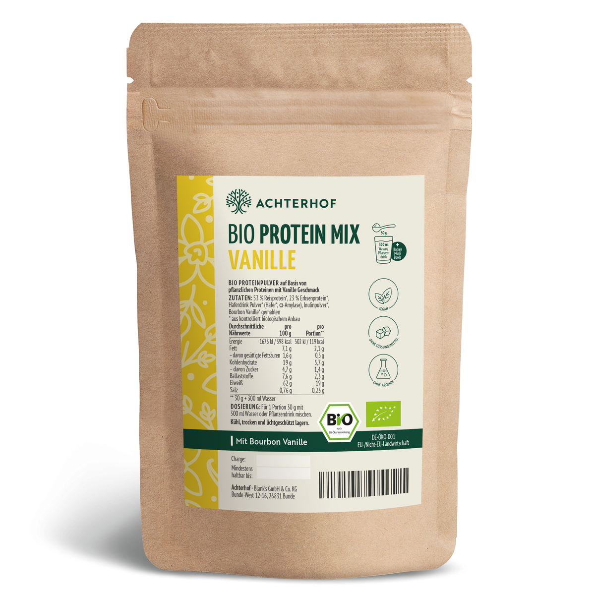 Bio Protein Mix Vanille (250g)