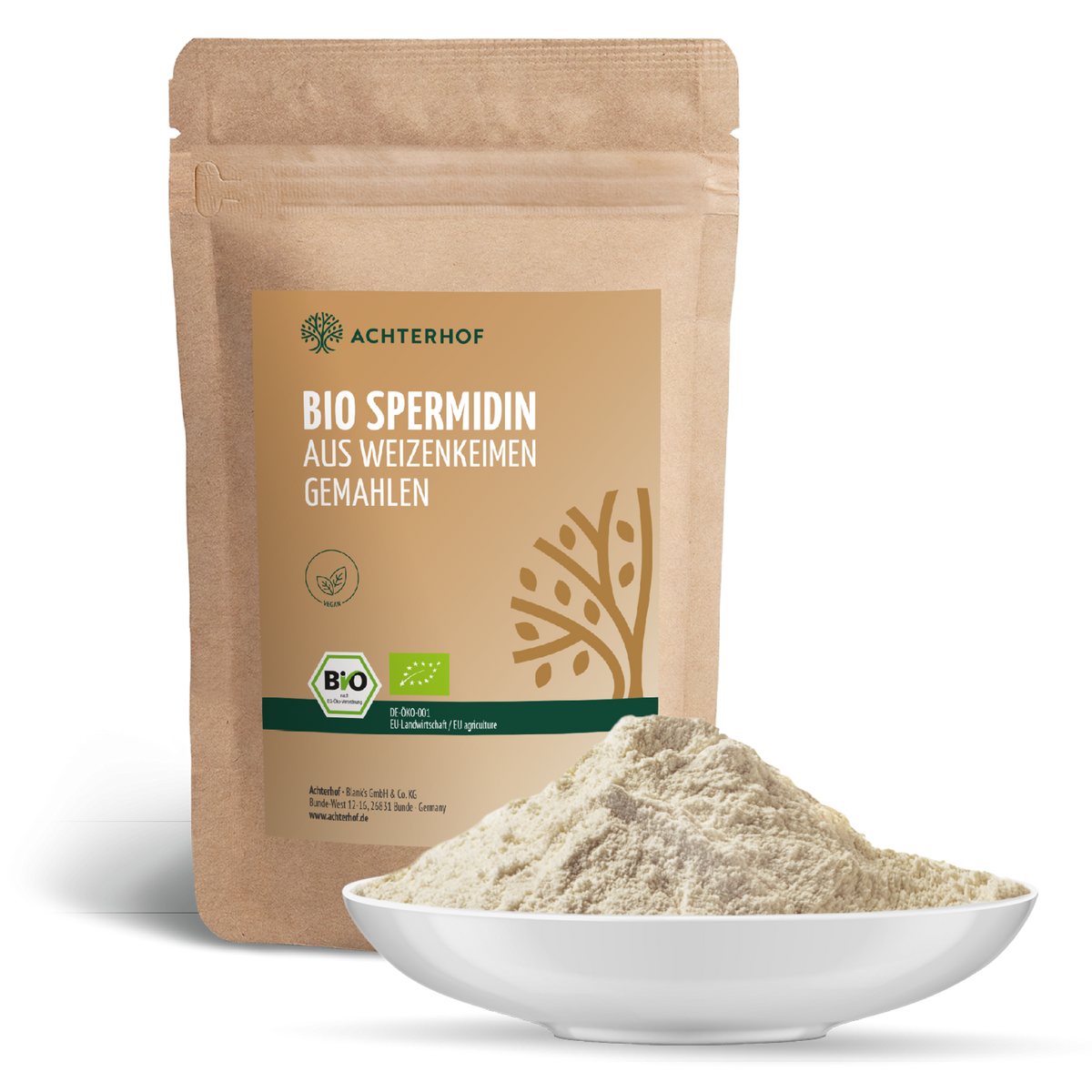 Spermidin aus Weizenkeimen Bio (250g)