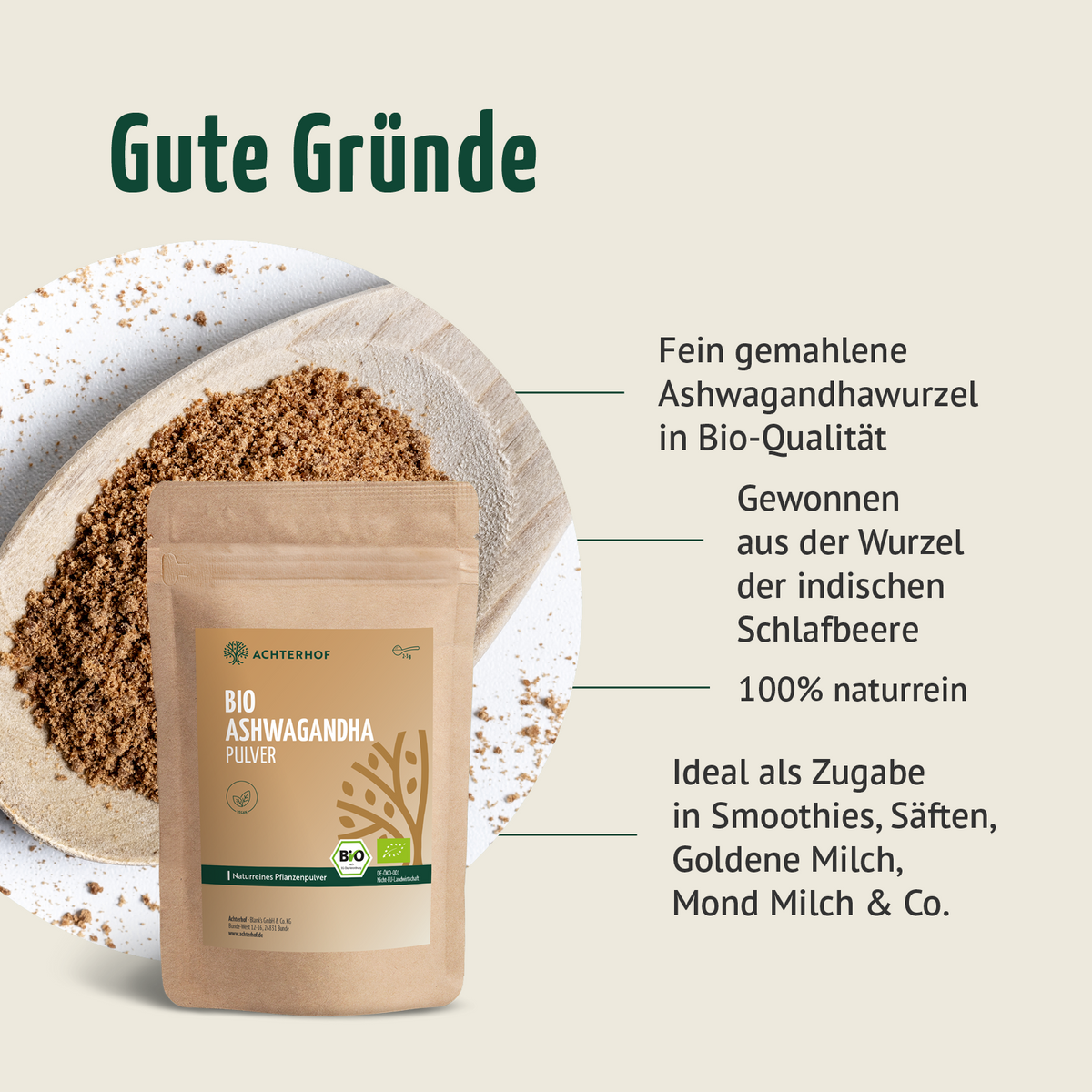 Goldene Milch Mischung 4er Bio Set – Maxi