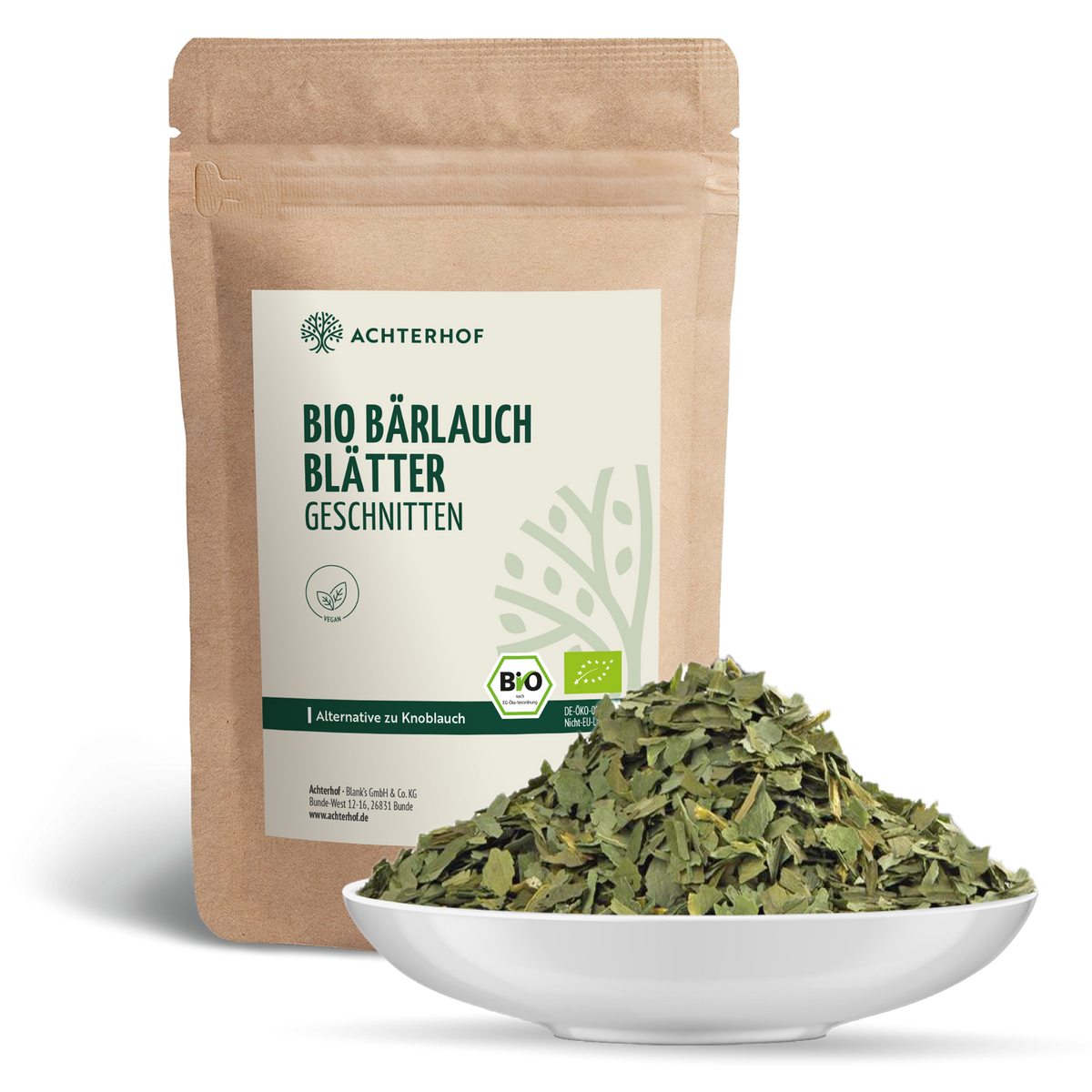 Bärlauchblätter geschnitten Bio (250g)