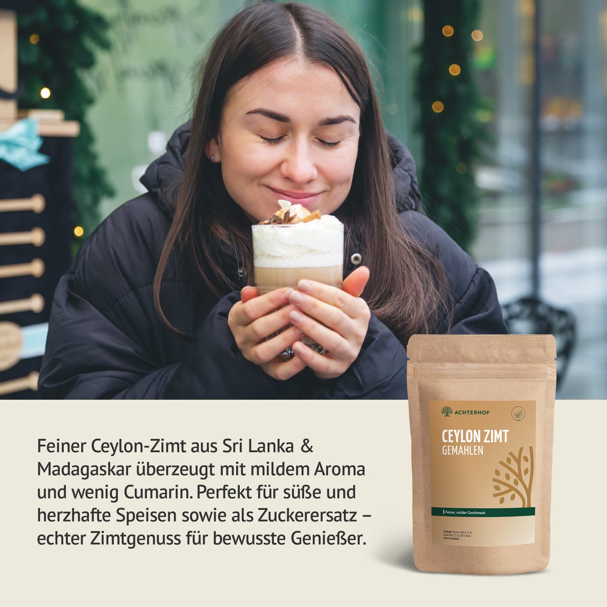 Ceylon Zimt gemahlen (100g)