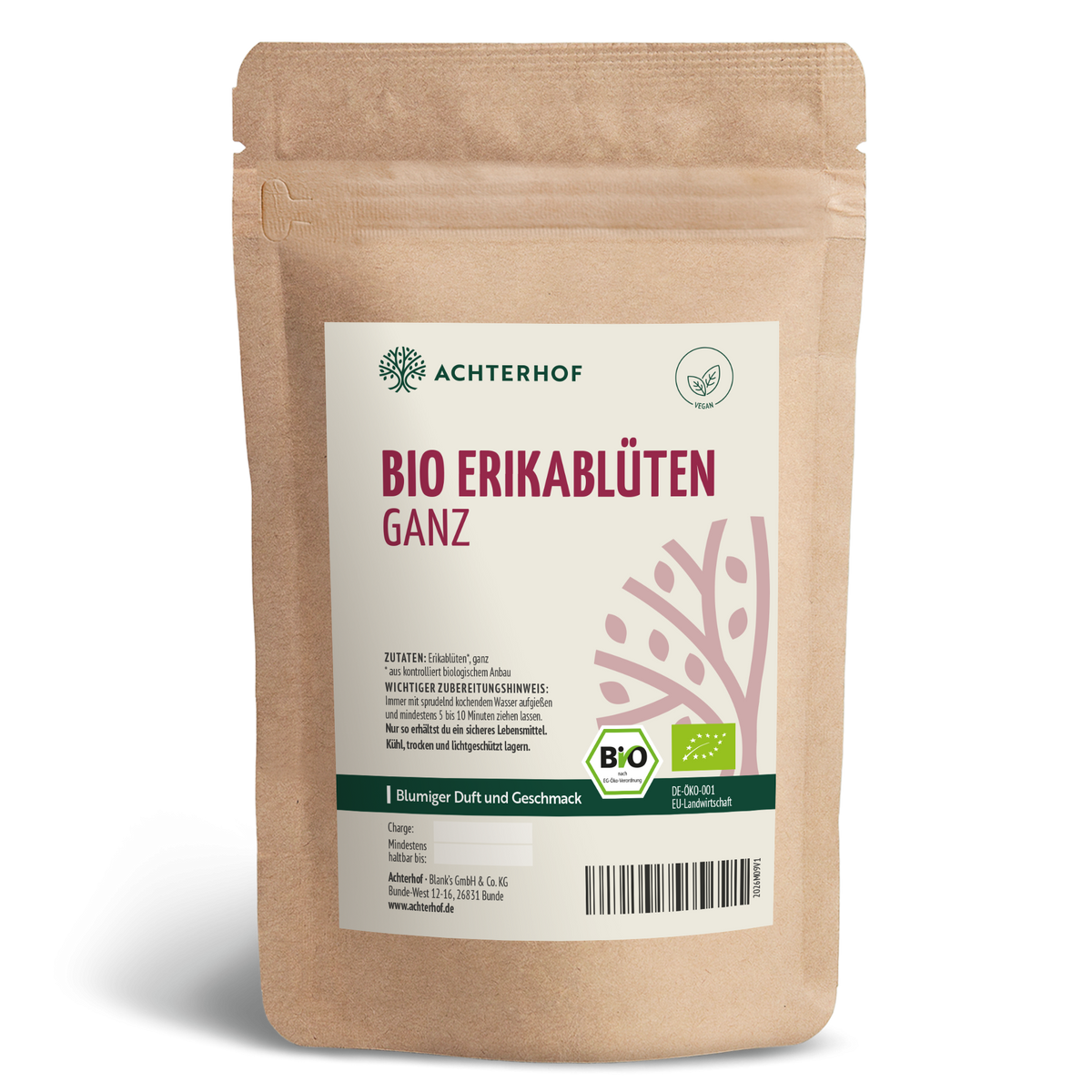 Erikablüten ganz Bio (500g)