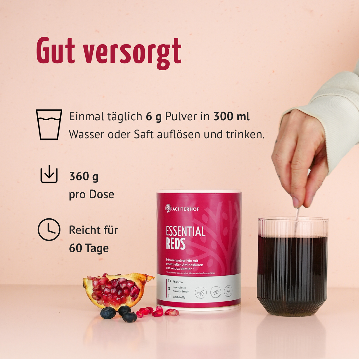 Essential Reds & Spermidin Tropfen Set