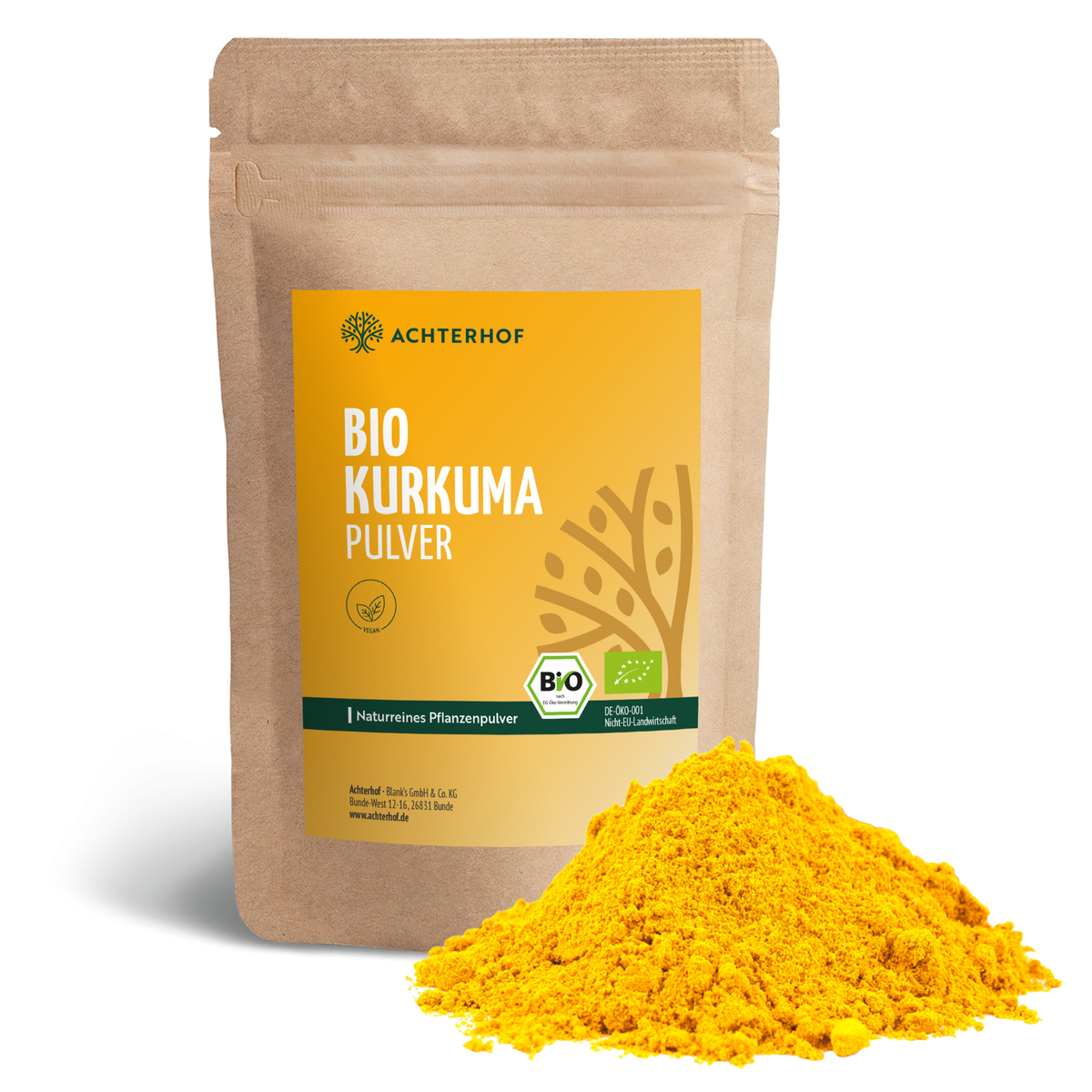 Bio Kurkuma Pulver (250g)