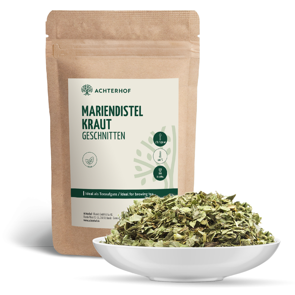 Mariendistelkraut geschnitten (250g)