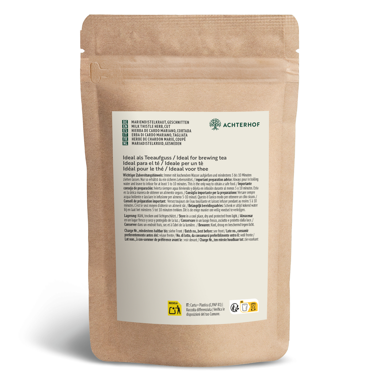 Mariendistelkraut geschnitten (100g)
