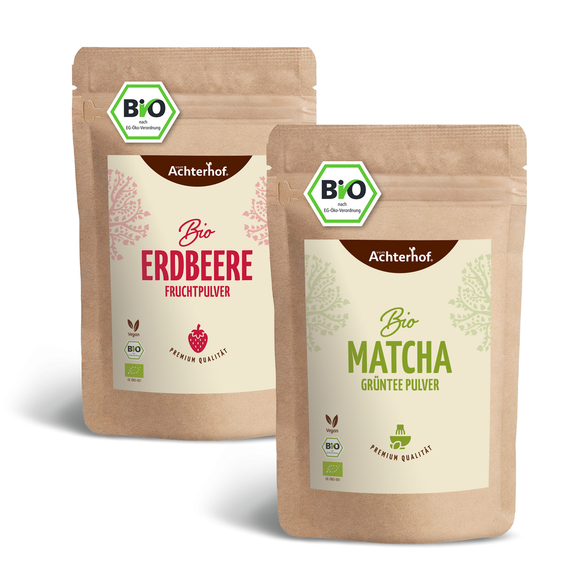 Bio Strawberry Matcha Set