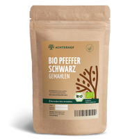 Pfeffer schwarz gemahlen Bio (100g)