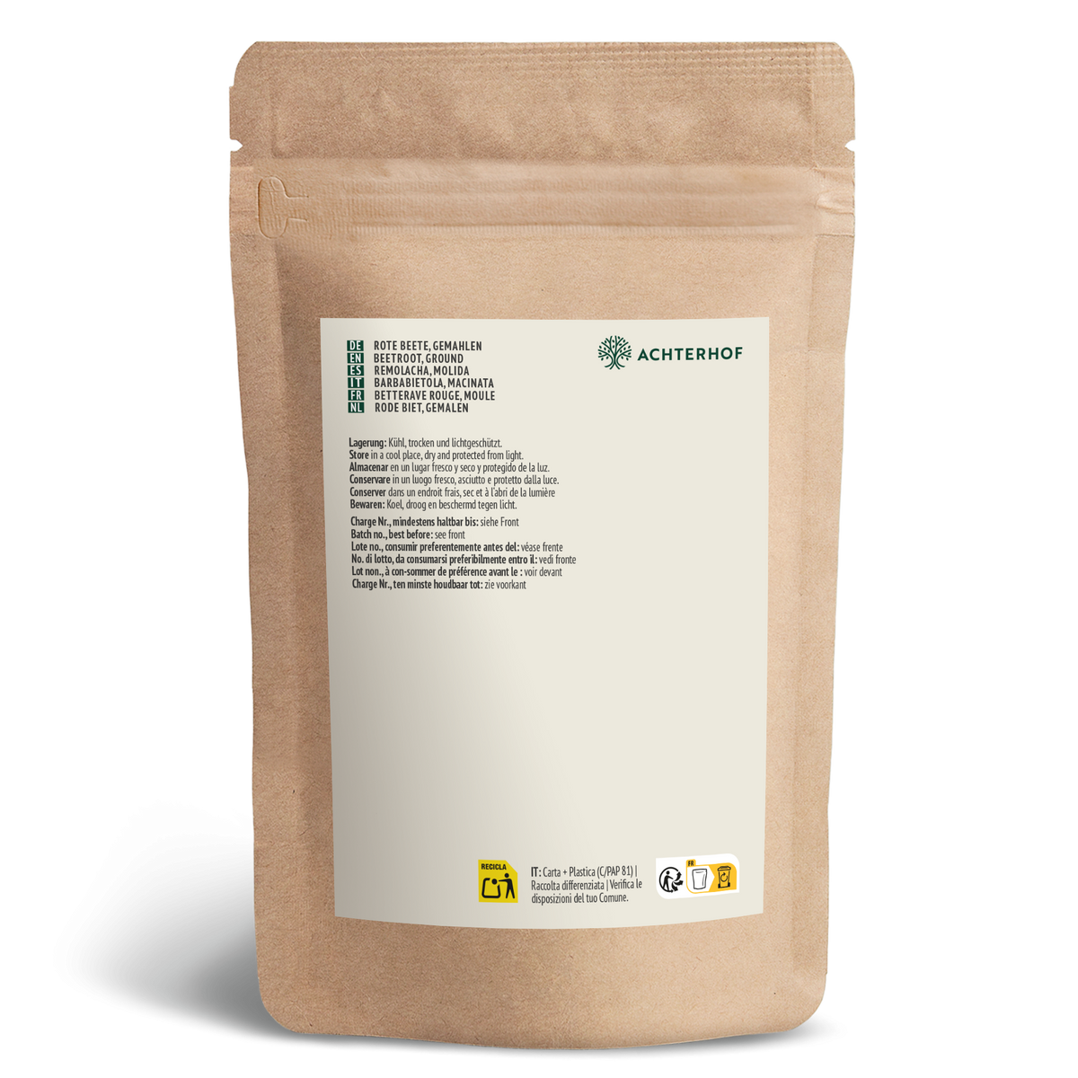 Rote Beete gemahlen (1000g)