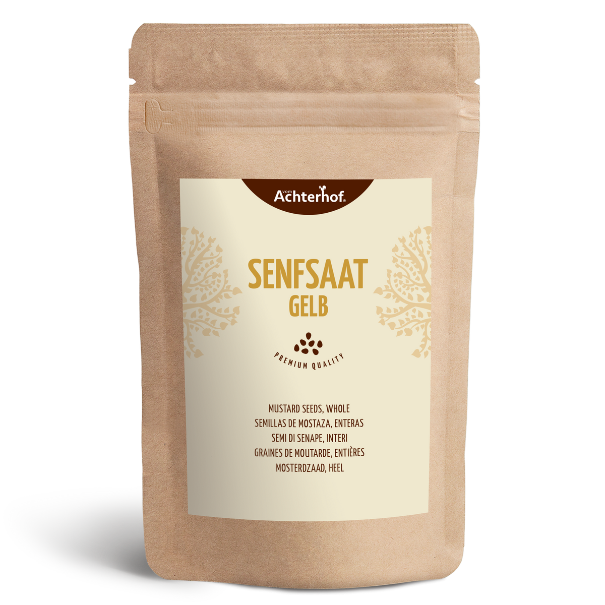 Senfsaat gelb ganz (1000g)