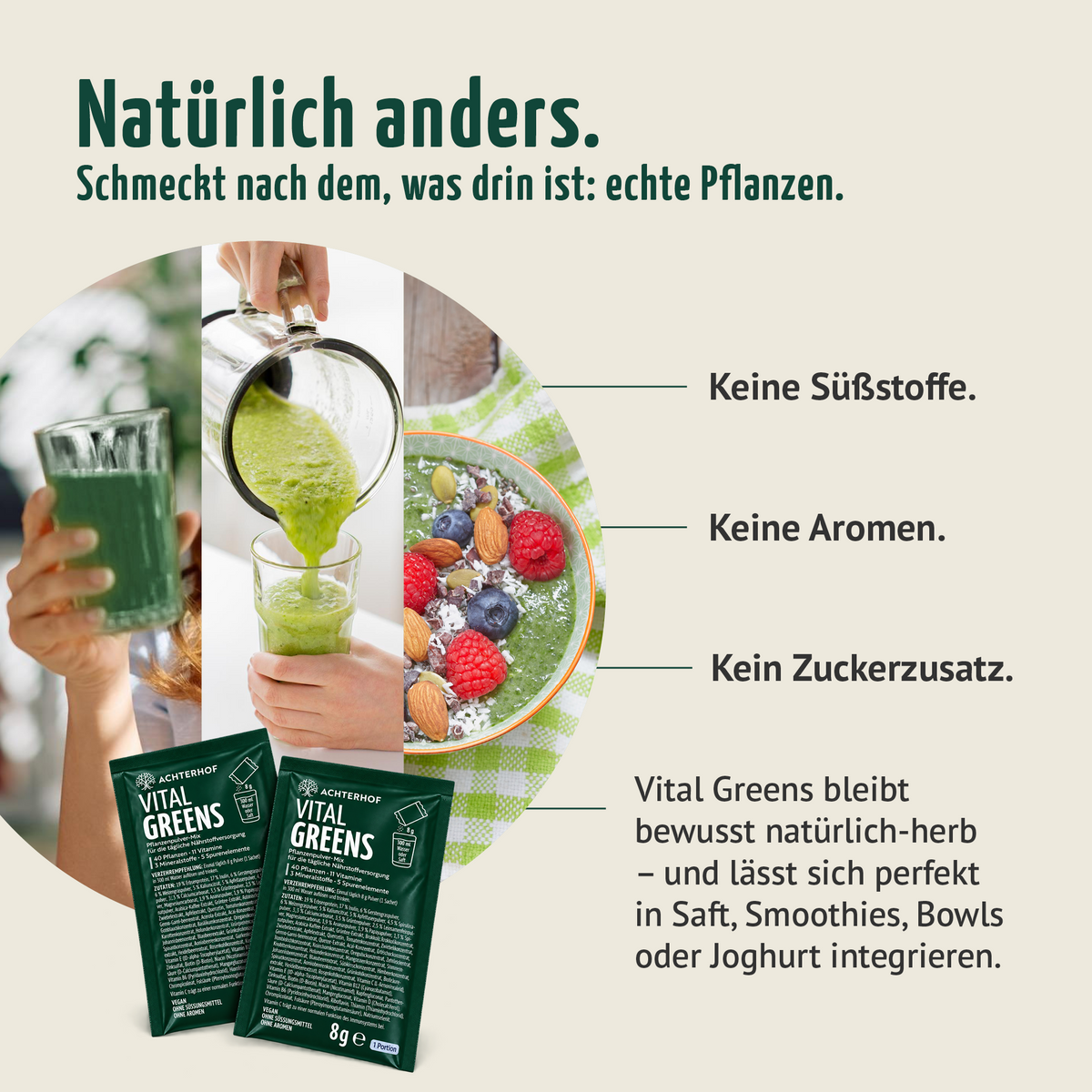 Vital Greens Pulver (30 Sachets)